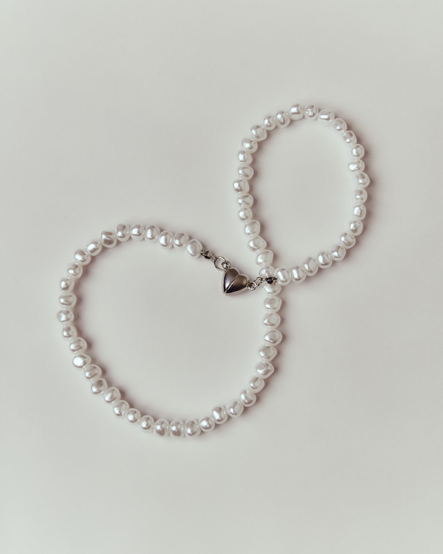 Heart Perle Magnetique necklace